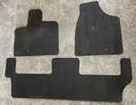 2013-2014 Mopar Dodge Grand Caravan Rubber Floor Mats 82213297 First Third Row. Fixed Price $38.00.