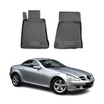 Omac Floor Mats Liner For Mercedes Slk Class R171 2005-2011 Rubber Tpe Black 2X. Fixed Price $69.99.