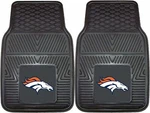 Fanmats 8768 Denver Broncos Heavy Duty Car Set - 2 Pieces. Fixed Price $36.38.