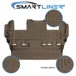 Smartliner Custom Fit Floor Mats 3RD Row Set Tan 2015-2020 Tahoe Yukon Escalade. Fixed Price $82.05.