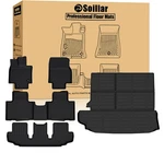 Floor Mats / Trunk Cargo Liners Set Fits 2020-2025 Toyota Highlander Tpe Black. Fixed Price $83.59.