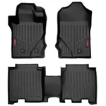 Rough Country Floor Liners Black Front/ Rear Set 4-DOOR Ford Bronco 21-26. Fixed Price $159.95.