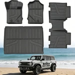 2021-2026 Ford Bronco Floor Mats&trunk Cargo Liner All Weather. Fixed Price $81.62.