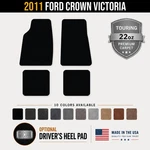 Avery Touring Front & Rear Floor Mats 2011 Ford Crown Victoria #1MH. Fixed Price $109.40.