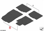 Genuine Mini Cooper Jcw One R60 Floor Mats All-weather Front Lhd 51472243918. Fixed Price $70.94.