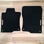 Front Two Floor Mats Velour For Honda Accord Waterproof Black Carpet Liners. Fixed Price $88.89.