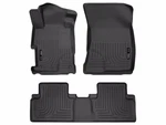 Husky Weatherbeater FRONT/2ND Row Floor Mats 3PC Fits 2012-2013 Honda Civic Blk. Fixed Price $127.49.
