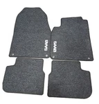 Genuine Saab Floor Mat Set Black For 2004-2007 9-3 12825834-AA. Fixed Price $108.34.