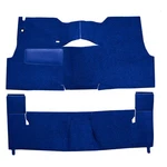 Standard Replacement Cut & Sewn Dark Blue Complete Carpet W/o Mass Backing. Fixed Price $487.56.