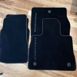 Genuine 2024 Ford Explorer Platinum Oem 4X Floor Mats Like New Blk Embroidered. Fixed Price $100.00.