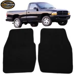 Fits 97-04 Dodge Dakota Floor Mats Carpets 2PC Black Nylon. Fixed Price $34.99.