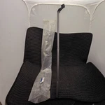 New A1247200724 Mercedes W124 Front Left Door Window Edge Sealing Rail Trim -nos. Fixed Price $127.00.