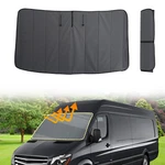 Insulated Blackout Windshield Covers For Mercedes-benz Sprinter NCV3/VS30 07-24. Fixed Price $99.99.
