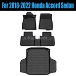 Tpe Floor Mats Trunk Cargo Liner For 2018 2019 2020 2021 2022 Honda Accord Sedan. Fixed Price $102.29.