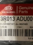 3R013-ADU00 Kia Cadenza Oem Floor Mat Set Of 4. Fixed Price $75.00.