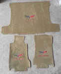 Gm 05-06 C6 Corvette Cashmere Tan Floor Mats Oem Lloyd. Fixed Price $240.00.
