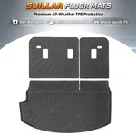 Tpe Anti-slip Trunk Cargo Liner & Backrest Mats For 2018-2024 Buick Enclave 3. Fixed Price $62.19.