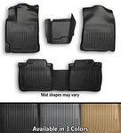 Husky Liners Weatherbeater Front, Rear, Center Hump Floor Mats - Choice Of Color. Fixed Price $255.90.