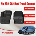 Front Row Floor Mats Liner Fits 2014-2021 Ford Transit Connect Tpe All-weather. Fixed Price $79.29.