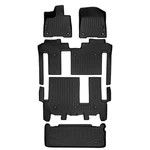 Black 1ST, 2ND, & 3RD Row Floor Liners Cargo For Toyota Sienna. Fixed Price $140.00.