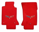 New! Front Floor Mats 2007-2013 C6 Corvette Embroidered Crossed Flag Logo. Fixed Price $138.99.