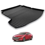 Cargo Liner Black Tpe Custom Fit 2019-2025 Mazda 3 Sedan Trunk Mat. Fixed Price $49.89.
