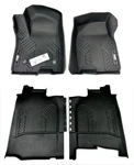 2019-2026 Gmc Sierra Crew Cab Front & Rear Floor Liners Black W/ Bison Logo Oem. Fixed Price $279.98.