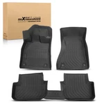 Black All-weather Floor Mats For Audi A4/S4/A4 Quattro 2009-2016 Tpe Rubber. Fixed Price $86.00.