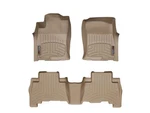 Weathertech Floorliner For 2010-2010 Toyota 4RUNNER 1ST & 2ND Row, Tan. Fixed Price $211.90.