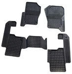 Set Of 4 Original Rubber Floor Mats For Land Rover Discovery 3 2005-2009 Oem. Fixed Price $410.72.