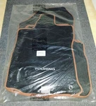 Subaru Legacy Touring Floor Mats (set Of 4), Black / Brown Trim, Part J505SAN050. Fixed Price $29.00.