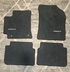 Oem 2014-2019 Toyota Corolla Carpet Floor Mats Black 4PC Set PT206-02140-20. Fixed Price $69.99.