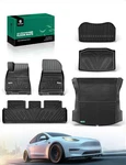 Yhtauto Floor Mats Black For Tesla Model 2020-2025 Front Rear &trunk. Fixed Price $45.00.