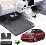 Custom Fit Tpe Floor Mats Compatible With Tesla 2021-2025 Eco Friendly Black. Fixed Price $50.00.