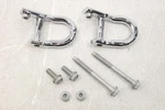 New Oem Front Chrome Tow Hooks Set 22858898 Chevrolet Gmc 2007-2014. Fixed Price $115.95.