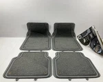 Pilot FM09G 4-PIECE Gray Floor Mats, Cut-to-fit, Rubber & Carpet, Universal. Fixed Price $44.95.