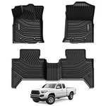 Lasfit Floor Mats For 2016-2023 Toyota Tacoma(double Cab & Automatic) Tpe Liners. Fixed Price $149.99.