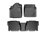 Weathertech Floorliner For 2007-2011 Toyota Tundra 1ST & 2ND Row, Black. Fixed Price $221.90.