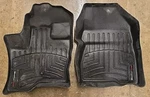 Weathertech Floorliner 2009-2010 Ford Flex 1ST Row Only Black. Fixed Price $49.95.