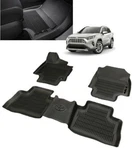2019 RAV4 Floormat Black Rubber All Weather Liners Genuine Oem PT908-42215-20. Fixed Price $212.91.