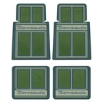 For Plymouth Barracuda 64-74 Oer 1ST & 2ND Row Green Carpet Floor Mat Set. Fixed Price $189.73.