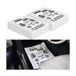 500PCS 17"W X 22"H Paper Floor Mats For Cars, Disposable White Automotive Flo.... Fixed Price $130.06.