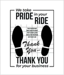 White Paper Floor Mats : Disposable Cars Auto Vehicles. Fixed Price $20.41.
