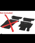 Mercedes Benz E300, E450 Velour Floor Mats Classic Set 3-PC 205-680-04-04-9J74. Fixed Price $99.00.