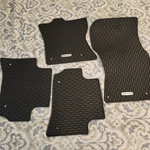 Oem 2016-2021 Jaguar Rubber Floor Mats 4 Piece Set FV6JA. Fixed Price $199.99.