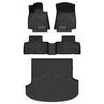 Full Coverage 1ST & 2ND Row Floor Mats + Cargo Liner For 2011-2024 Genesis GV80. Fixed Price $190.00.
