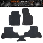 Fits 2003-2012 Volkswagen Golf Gti Front+rear Row Velour Floor Mats Carpet Black. Fixed Price $27.99.