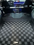 P2M For Toyota Supra A90 2019+ Rear Trunk Race Floor Carpet Mat Checkered Grey. Fixed Price $75.00.