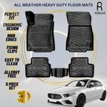 Floor Mats Liners For Mercedes A-class W177 Hb 2018-2024 All Weather Heavy Duty. Fixed Price $125.30.