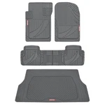 Car Floor Mats Heavy Duty Gray Rubber All Weather Universal Trim Fit Motor Trend. Fixed Price $114.99.